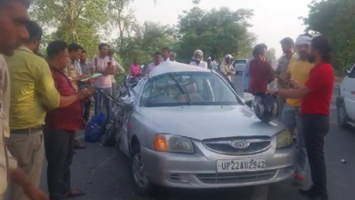 Accident between roadways bus and car in Bichpuri: four dead, two seriously injured