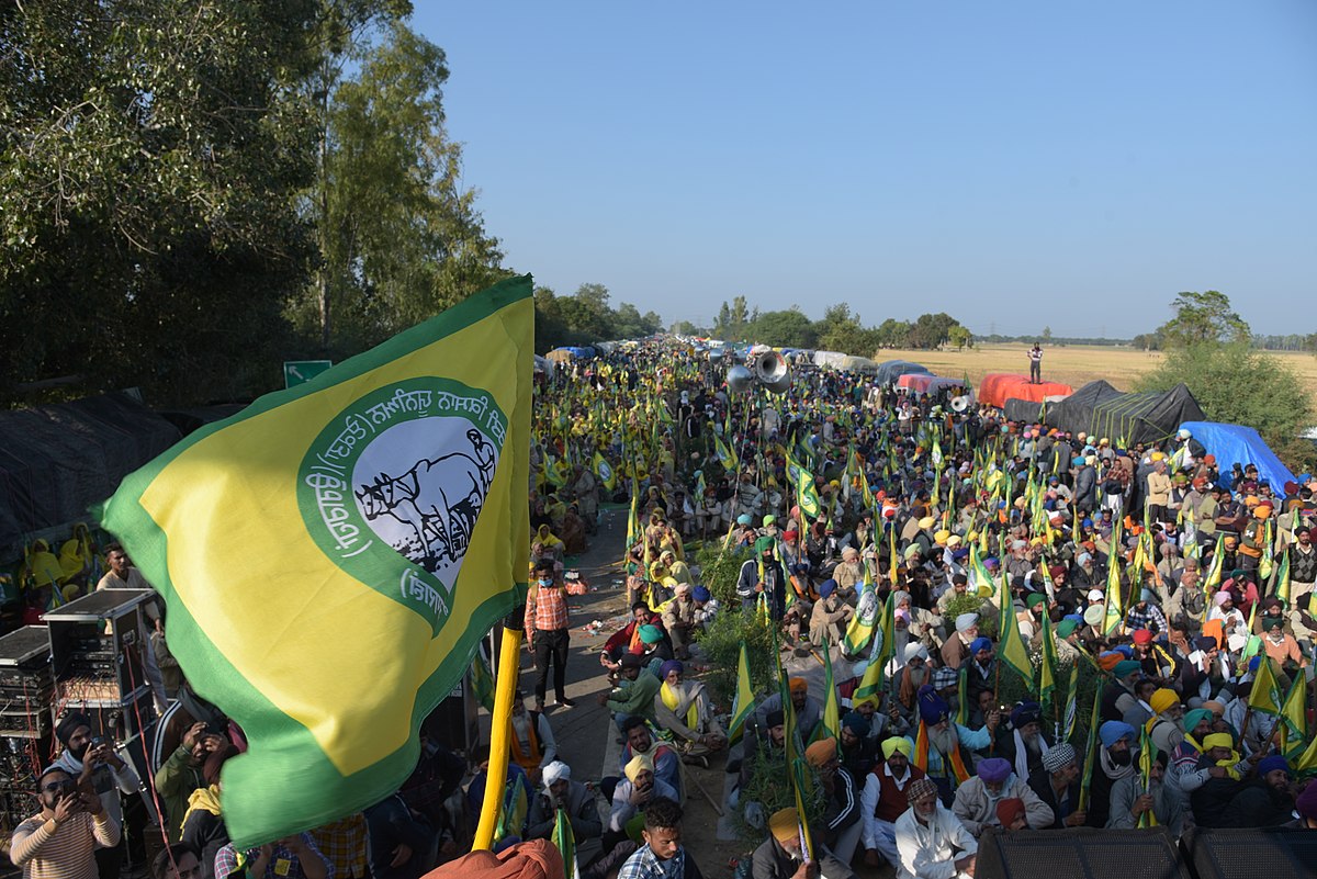 1200px 2020 Indian farmers protest sitting protest