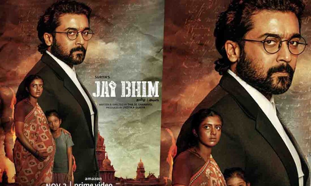 Suriya starrer Jai Bheem to premiere worldwide on Amazon Prime Video on November 2 live24india 1000x600 1