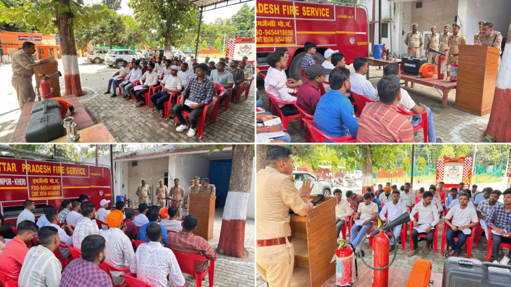लखीमपुर खीरी में अग्नि सचेतक योजना के अंतर्गत 7 दिवसीय अग्नि सुरक्षा प्रशिक्षण का आयोजन 2 White Black Modern Photo Collage How to Pose Youtube Thumbnail 1 1