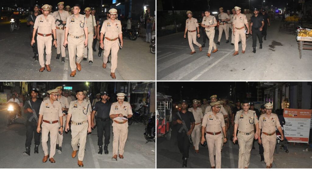 Rampur में SP के नेतृत्व में पैदल गश्त, आगामी त्योहारों में सुरक्षा व्यवस्था मजबूत 2 White Black Modern Photo Collage How to Pose Youtube Thumbnail 30