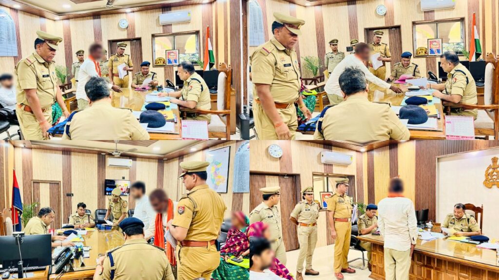 News Time Nation Bahraich: जनता दर्शन में पुलिस अधीक्षक ने सुनीं जन समस्याएं, गुणवत्ता और शीघ्रता से निस्तारण के दिए निर्देश 2 White Black Modern Photo Collage How to Pose Youtube Thumbnail 64