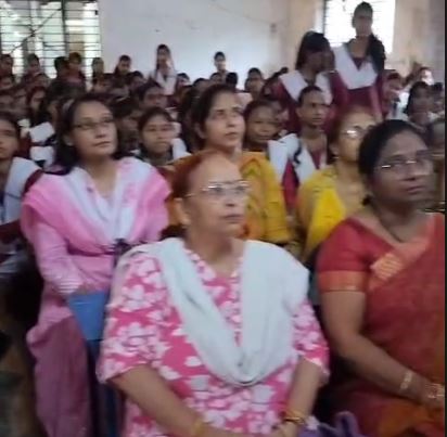 लखीमपुर खीरी में गुरुवार को राजकीय कन्या इंटर कॉलेज में विभाजन विभीषिका स्मृति दिवस मनाया गया।