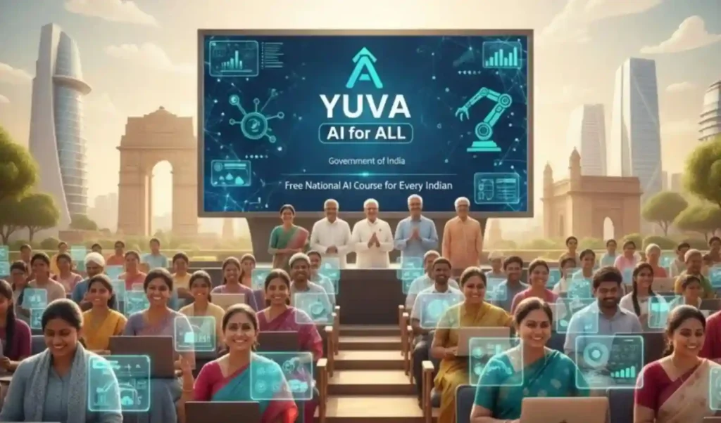 “YUVA AI for ALL”: भारत सरकार का नया मुफ्त AI कोर्स, हर नागरिक को डिजिटल युग के लिए तैयार करने की पहल 2 691ee7a18c9ea