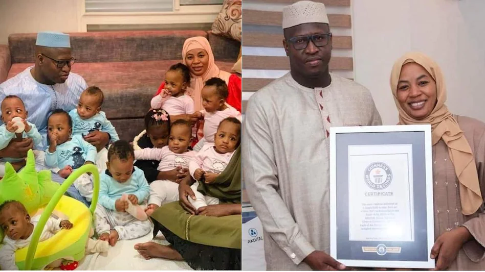 माली की हलीमा सिसे ने रचा इतिहास: एक साथ नौ बच्चों को जन्म देकर बनाया अनोखा विश्व रिकॉर्ड 2 9 kids mother guinness world record