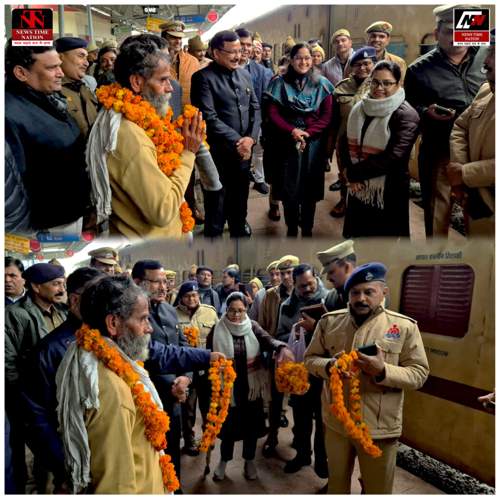 जालौन के उरई रेलवे स्टेशन पर माघ मेला को लेकर प्रशासन और रेलवे की बैठक, सुरक्षा पर जोर ! 2 01 1