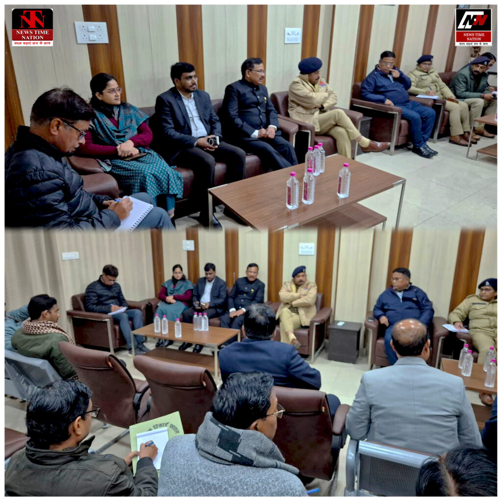 जालौन के उरई रेलवे स्टेशन पर माघ मेला को लेकर प्रशासन और रेलवे की बैठक, सुरक्षा पर जोर ! 3 02 1