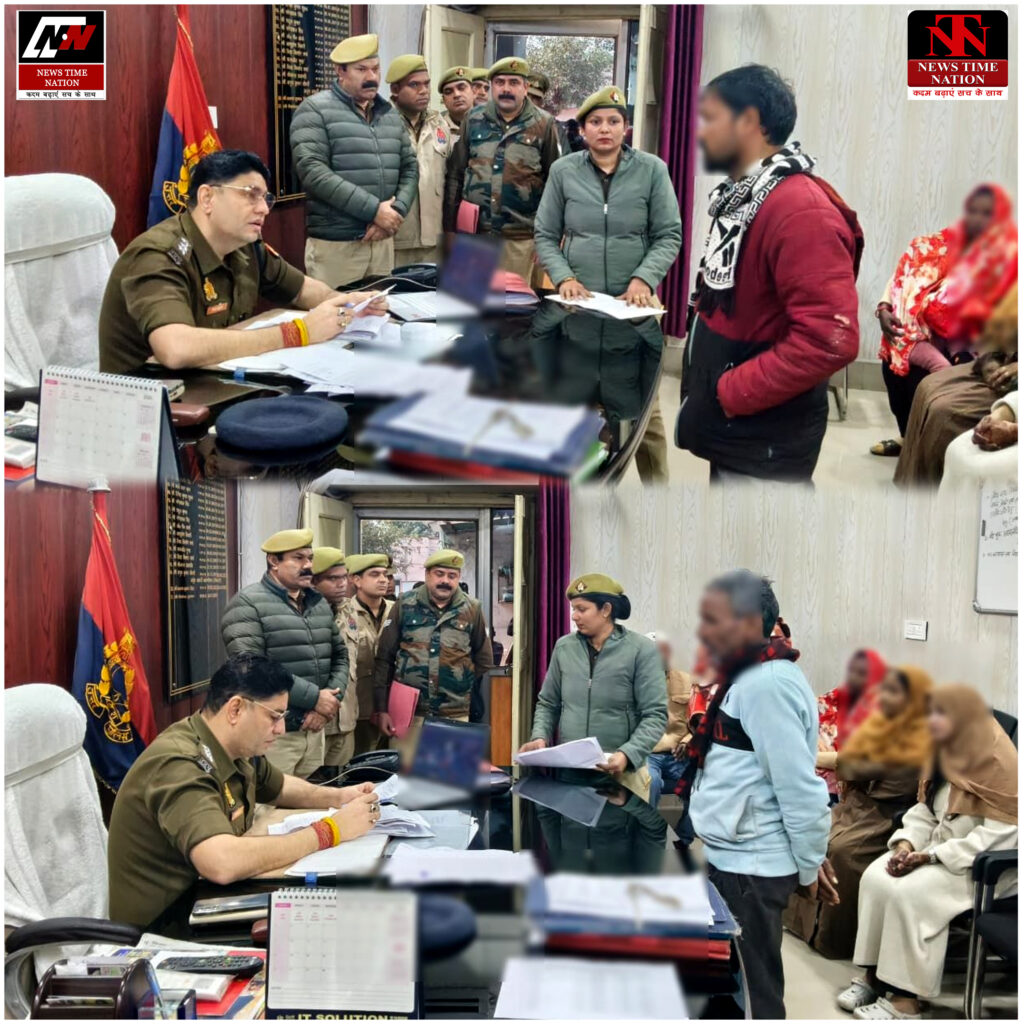 रामपुर में सीओ सिटी जितेंद्र कुमार सिंह ने की जनसुनवाई, शिकायतों के त्वरित निस्तारण के निर्देश ! 1 05 14