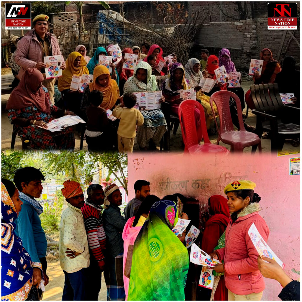 बहराइच में मिशन शक्ति 5.0 अभियान तेज, महिलाओं व बालिकाओं को सुरक्षा और अधिकारों के प्रति किया गया जागरूक ! 3 06 13