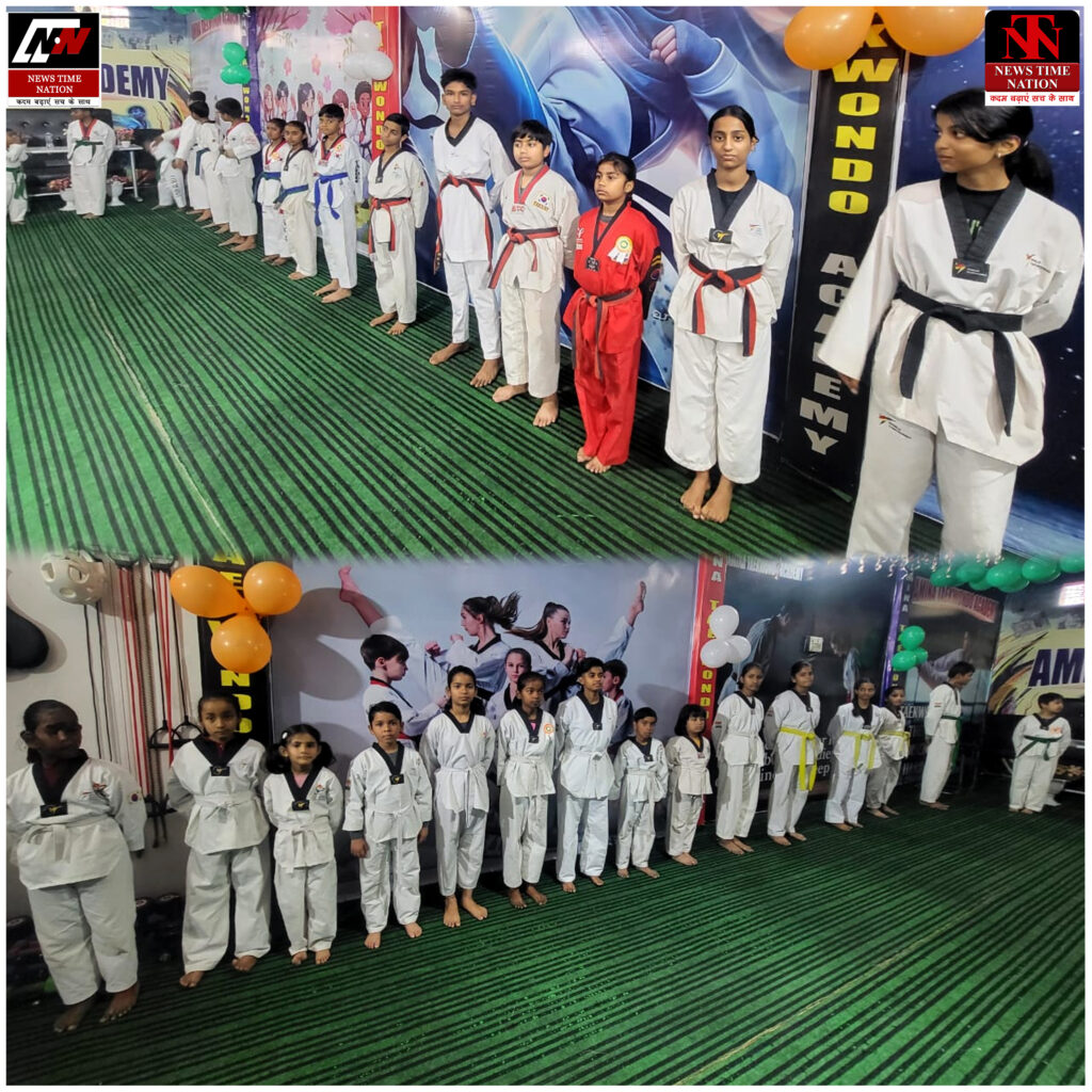 सुलतानपुर: अमीना ताइक्वांडो अकादमी में होनहार खिलाड़ियों का सम्मान, मेडल व बेल्ट पाकर बढ़ा आत्मविश्वास ! 6 06 17