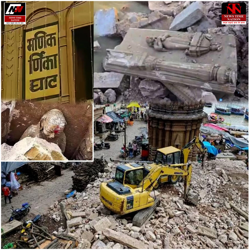 मणिकर्णिका घाट मंदिर तोड़े जाने पर भड़कीं सुमित्रा महाजन: विकास के नाम पर धरोहरों की बलि अपराध है! 2 09 12