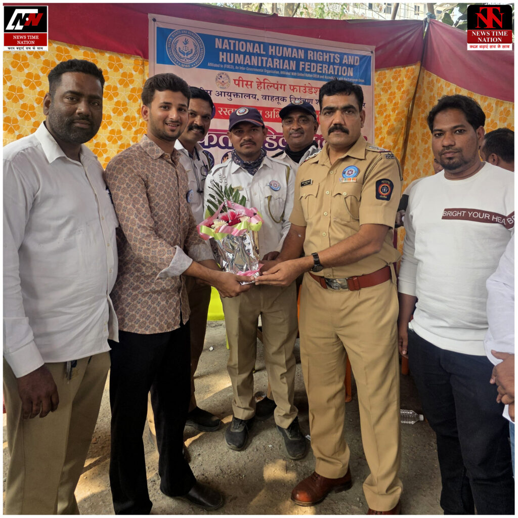 भिवंडी में यातायात पुलिस के लिए निःशुल्क आरोग्य शिविर, सैकड़ों ने उठाया स्वास्थ्य जांच का लाभ! 3 10 20