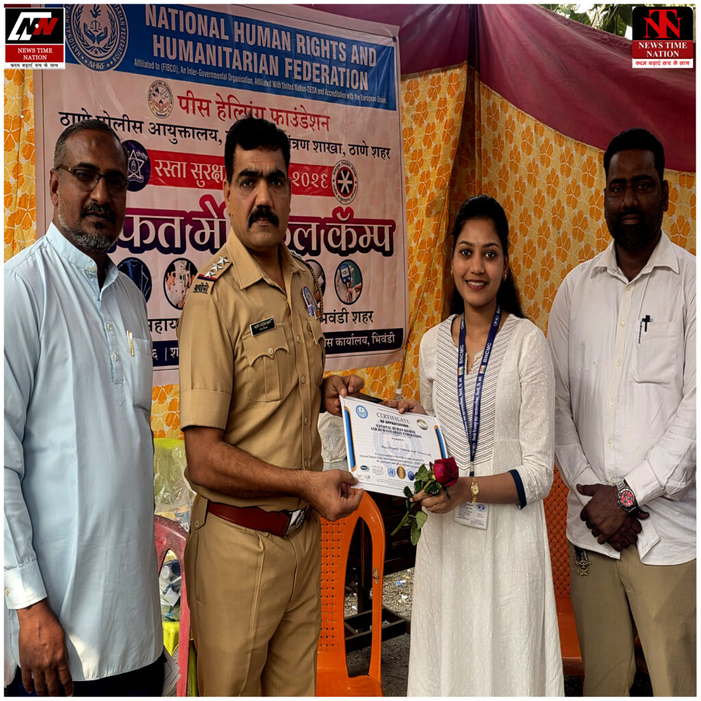 भिवंडी में यातायात पुलिस के लिए निःशुल्क आरोग्य शिविर, सैकड़ों ने उठाया स्वास्थ्य जांच का लाभ! 5 12 18