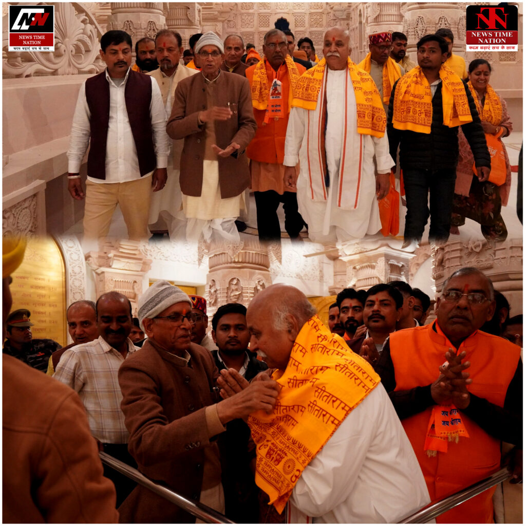 प्रवीण तोगड़िया पहुंचे अयोध्या, रामलला के दर्शन कर राम मंदिर को बताया भव्य और अद्भुत ! 5 15 14