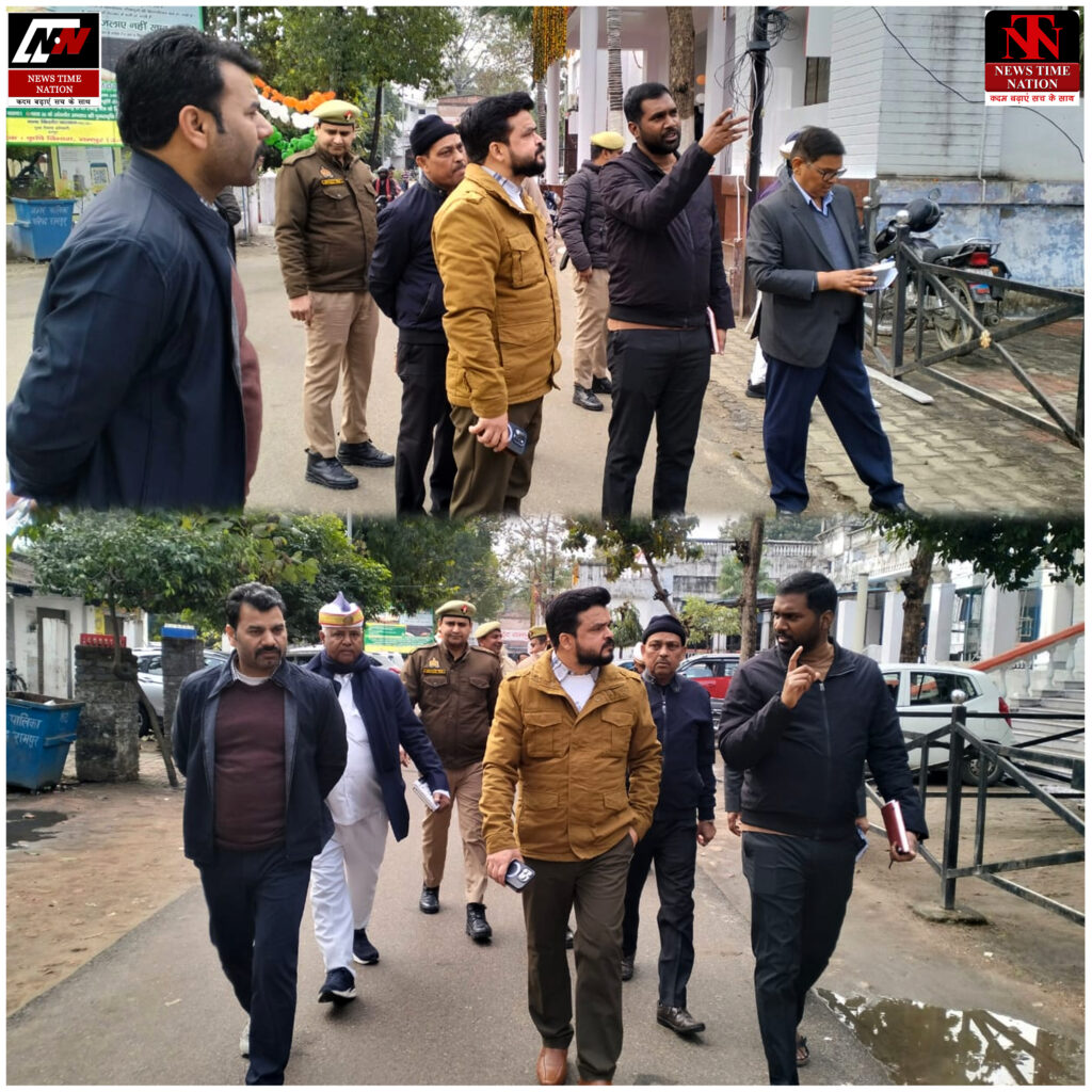 रामपुर: जिलाधिकारी अजय कुमार द्विवेदी ने कलेक्ट्रेट परिसर का किया औचक निरीक्षण, सौंदर्यीकरण व व्यवस्थाओं में सुधार के निर्देश ! 1 17 14