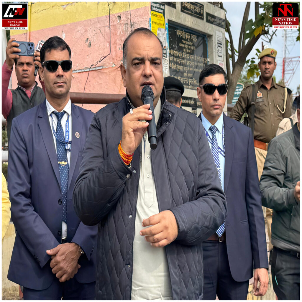 रामपुर: शहर विधायक आकाश सक्सेना ने गांधी समाधि स्थल से स्वदेशी संकल्प रैली का किया शुभारम्भ ! 3 21 9