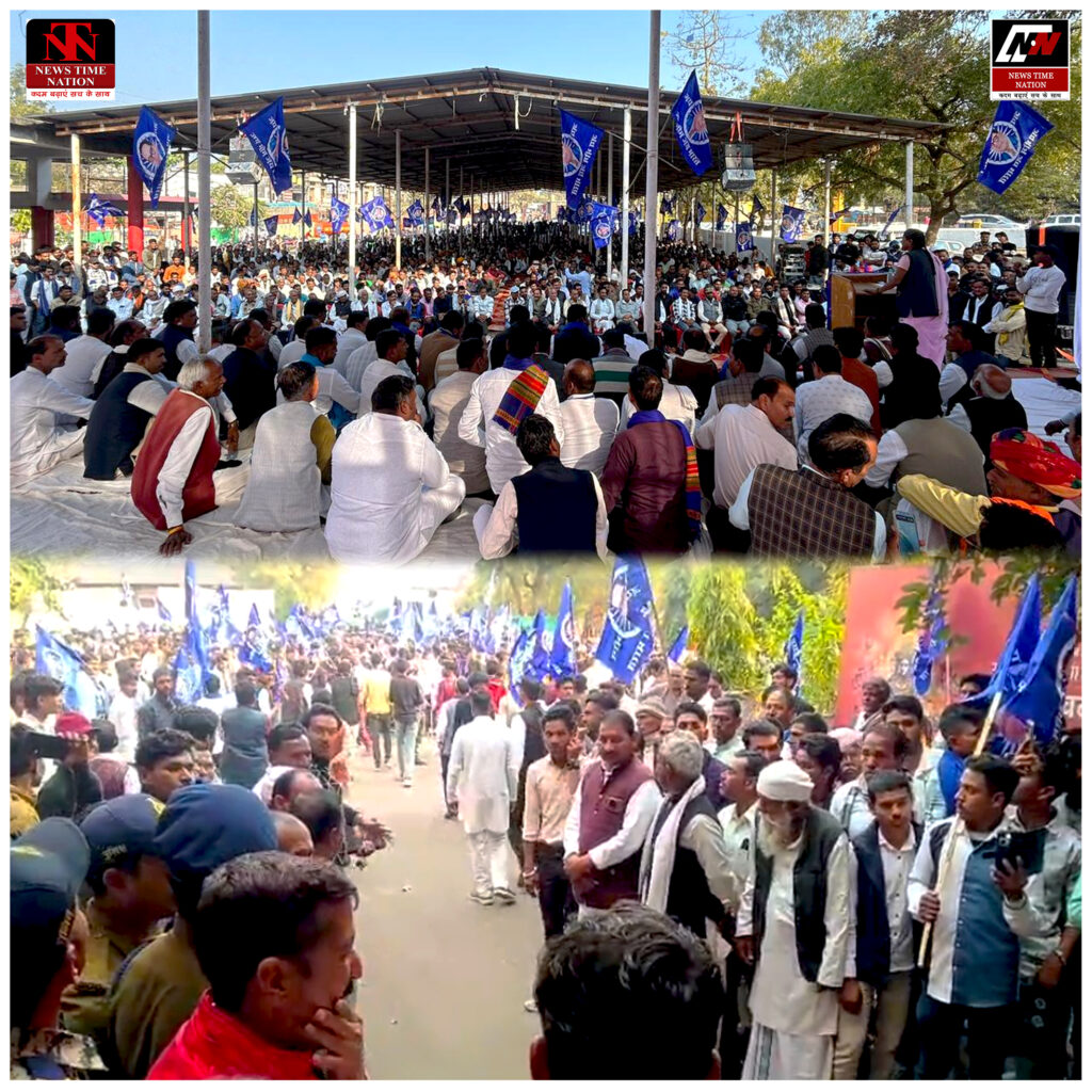 राजगढ़ में मेघवाल जांगड़ा समाज का विशाल आंदोलन, जिला कलेक्टर को सौंपा ज्ञापन ! 3 22 4