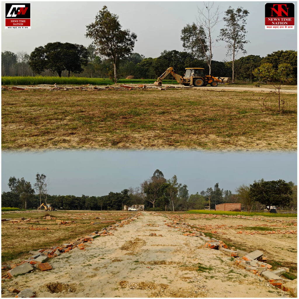 रामपुर: अवैध प्लॉटिंग पर चला प्रशासन का बुलडोजर; शाहबाद में बिना NOC के हो रहे निर्माणों को किया गया जमींदोज ! 1 05 6