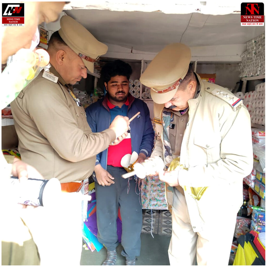 रामपुर में चायनीज मंझे पर सख्ती: शहर कोतवाली पुलिस की दुकानों व गोदामों पर छापेमारी ! 3 09