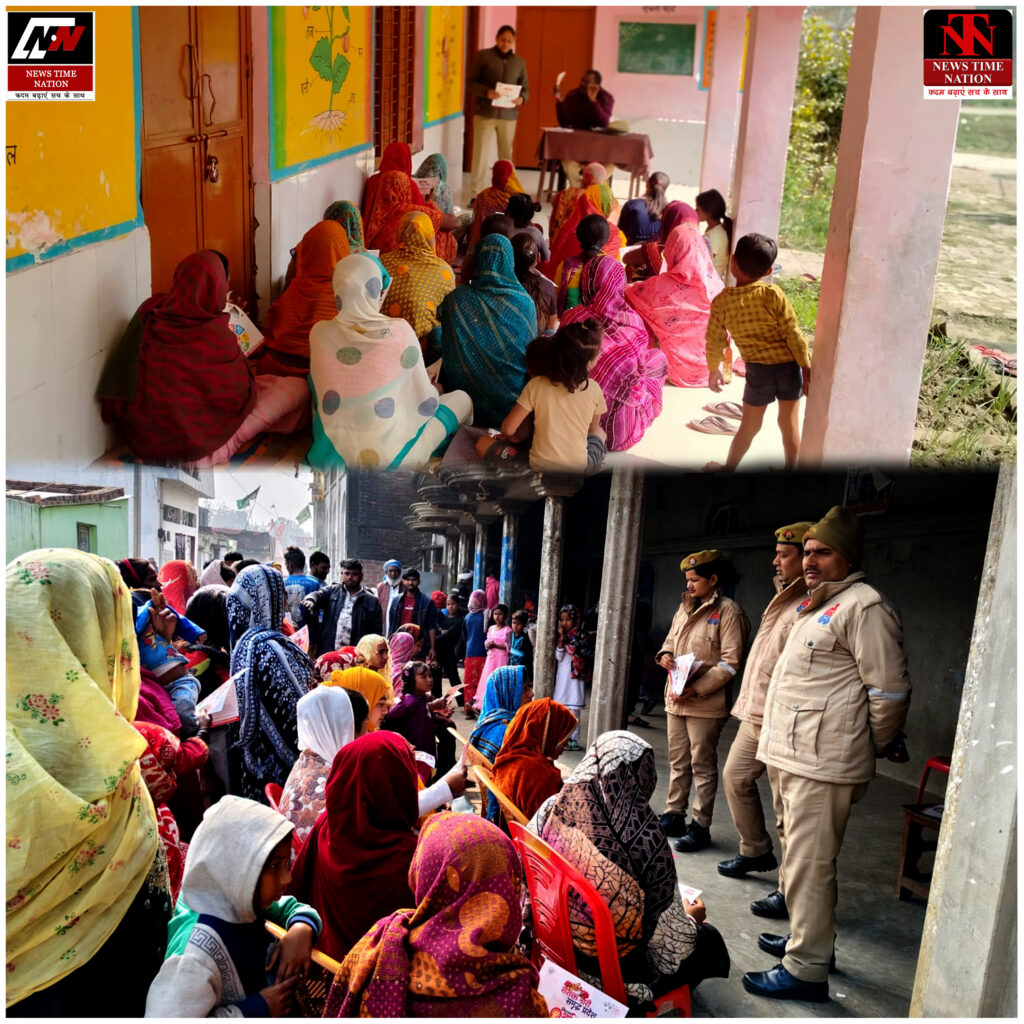 बहराइच: 'बहू-बेटी सम्मेलन' से सशक्त हो रही हैं महिलाएं, मिशन शक्ति 5.0 के तहत पुलिस ने दी आत्मरक्षा की ट्रेनिंग ! 1 25 4