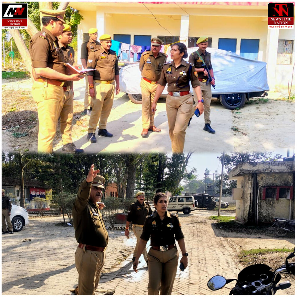 सुलतानपुर: एसपी चारू निगम का थाना मोतिगरपुर में औचक निरीक्षण, अपराधियों पर नकेल कसने के सख्त निर्देश ! 1 32