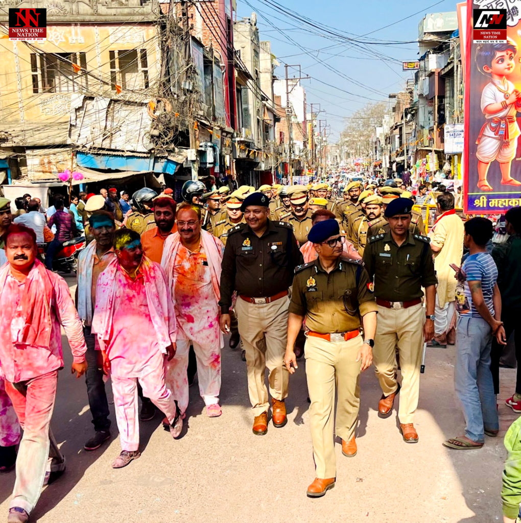 बहराइच: IG अमित पाठक ने सड़कों पर उतरकर परखा सुरक्षा घेरा; 4 ड्रोन और 136 सेक्टरों में कैद हुआ पूरा जिला ! 3 03