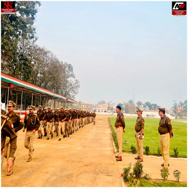 बहराइच: पुलिस लाइन में एसपी ने ली परेड की सलामी; अनुशासन और वर्दी की चमक परखने के साथ दिए आवश्यक निर्देश ! 5 05