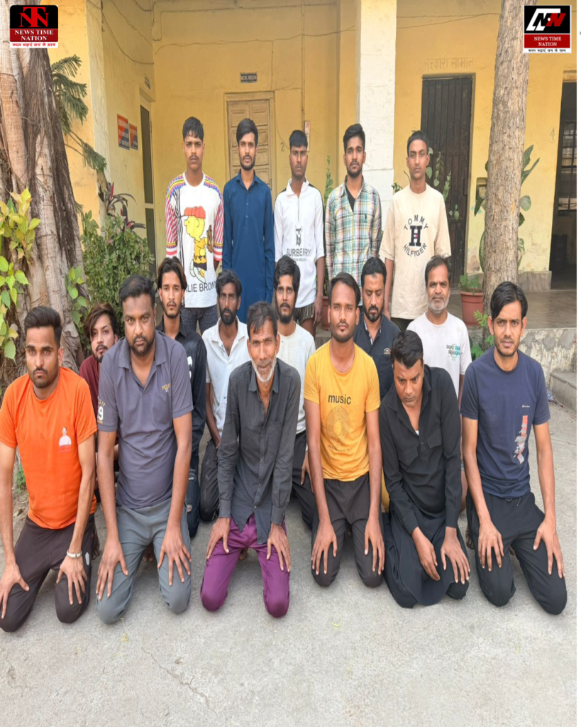 कोटा: गुमानपुरा पुलिस का 'एरिया डोमिनेशन' अभियान; 10-10 हजार के इनामी बदमाशों समेत 18 गिरफ्तार ! 1 Untitled design 2