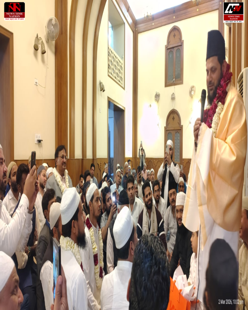 संसद परिसर की जामा मस्जिद में कुरान मुकम्मल: सांसद मौलाना मोहिबुल्लाह नदवी ने देश की खुशहाली के लिए मांगी दुआ ! 5 Untitled design 5