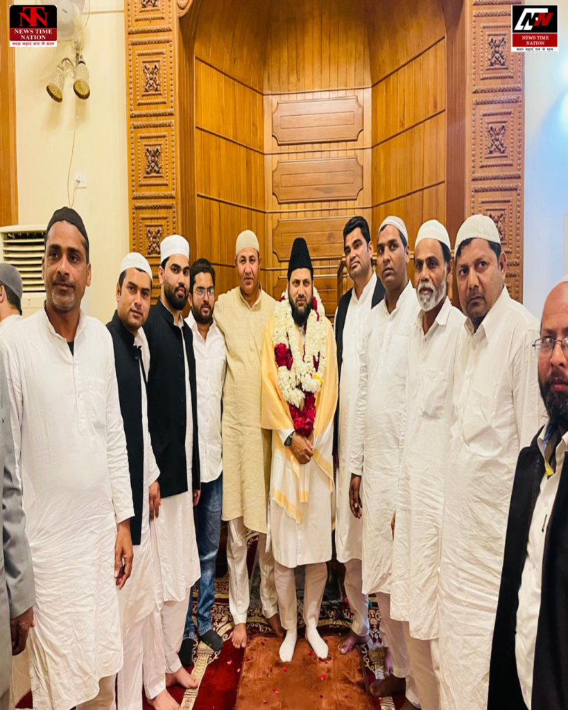 संसद परिसर की जामा मस्जिद में कुरान मुकम्मल: सांसद मौलाना मोहिबुल्लाह नदवी ने देश की खुशहाली के लिए मांगी दुआ ! 2 Untitled design 8